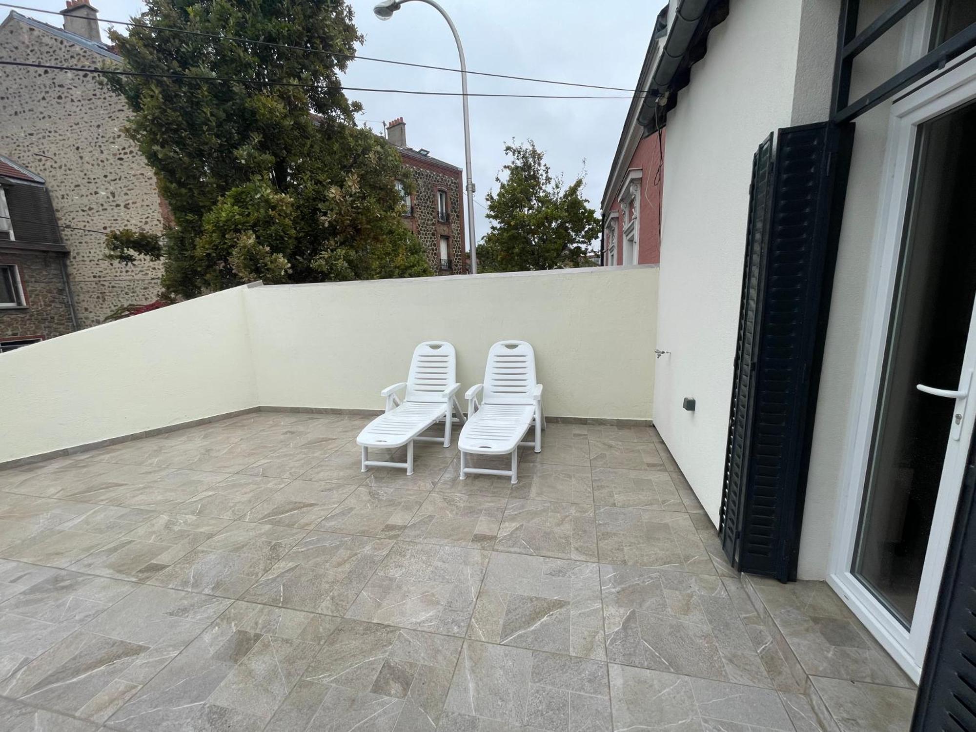 Appartement Avec Terrasse Et Ciel Etoile ! Noisy-le-Sec Buitenkant foto